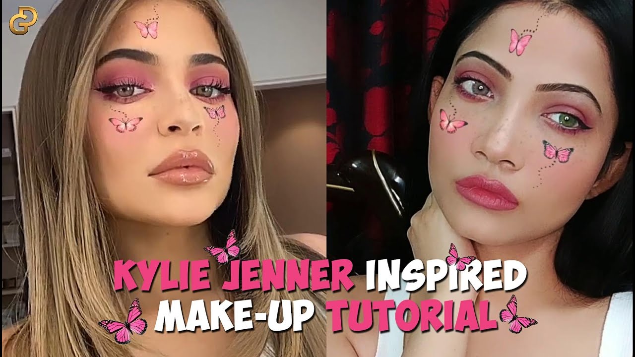 Kylie Jenner Pink Inspired Makeup Tutorial 2020 By Diya Ghosh  | GLAM UP WITH DG