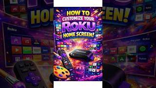 CUSTOMIZE YOUR ROKU HOME SCREEN