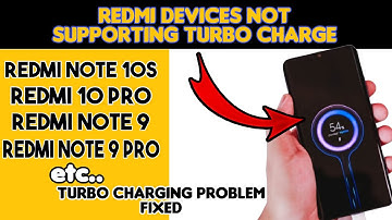 Redmi Phones turbo charging not working | Redmi Note 10S turbo charging not working problem fixed