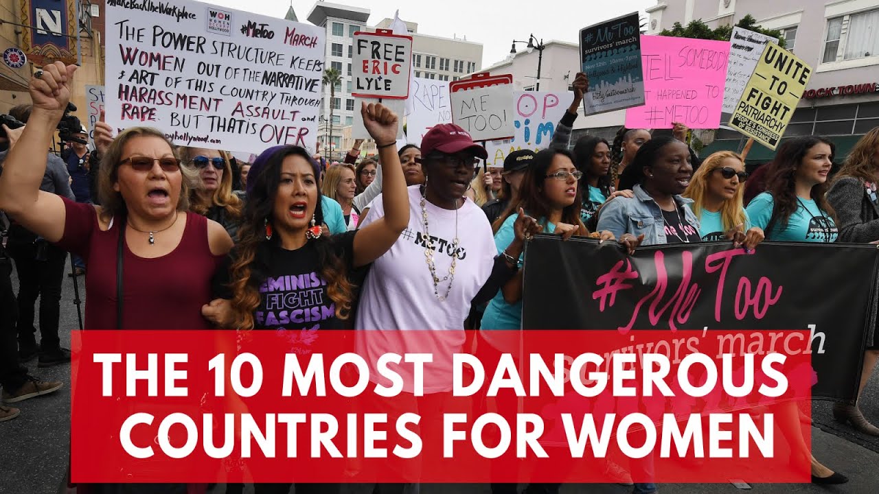 The 10 Most Dangerous Countries For Women - YouTube