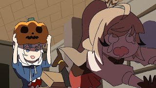 Gura is apex predator (Feat. Mumei) | animated Hololive clip