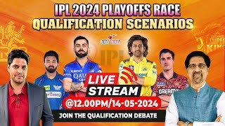 IPL 2024 Playoffs Race | Qualification Scenarios | Join the Debate | Live with Cheeka & Ani