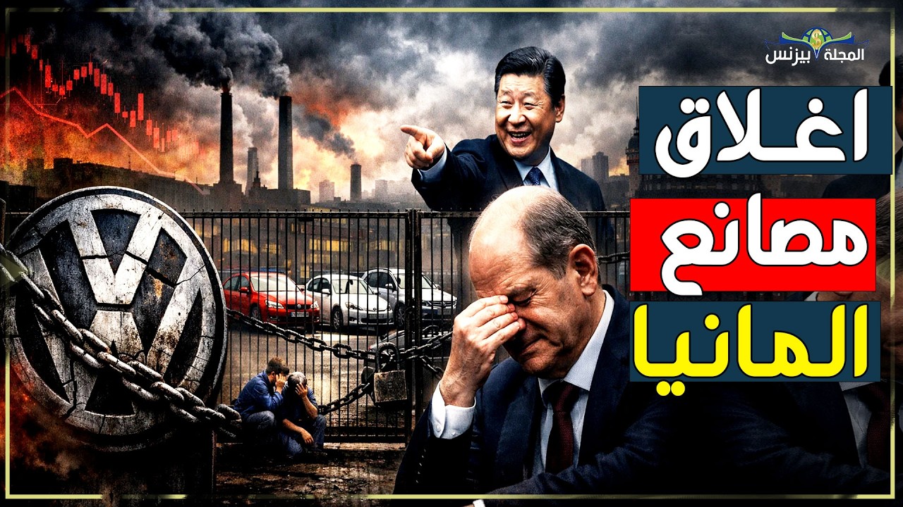 كارثة في ألمانيا… فولكس فاجن تُغلق مصنع السيارات لأول مرة في تاريخها!