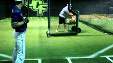 Zachary Sutter - Cage Work (Catcher's View)