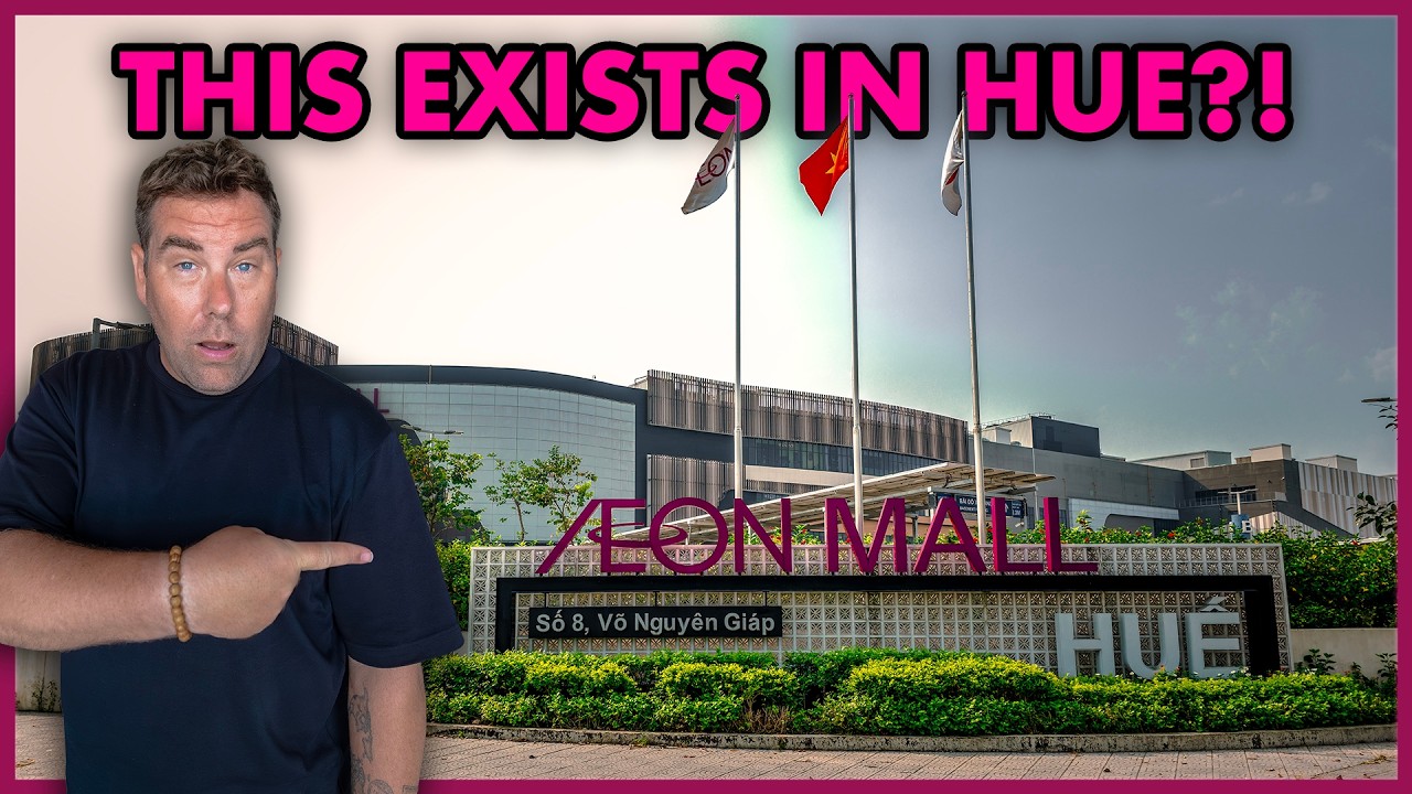 Did You Know Hue Has A Mall Like This?! AEON Mall Hue Vietnam 2026