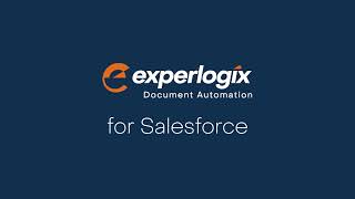 Experlogix Document Automation For Salesforce - Key Capabilities Overview