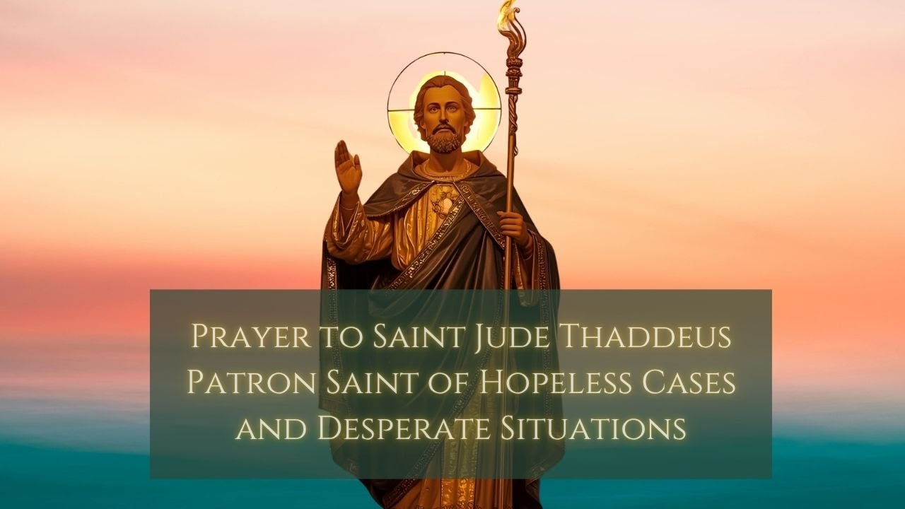 Miracle Prayer to St. Jude Thaddeus for Urgent Help and Impossible Causes
