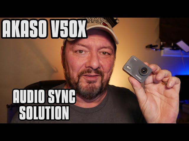 Akaso V50X- Audio sync issue fixed=Best budget action camera 2019 