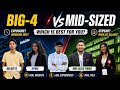 Big-4 Vs Mid-Sized Firms | BEST CA Articleship For You?? | The Ultimate Comparison | TRUE REALITY‼️