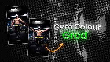 "🔥 Trending Gym Video Color Grading Tutorial | Alight Motion Editing Secrets!"
