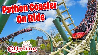 Python Roller Coaster Full Ride | Classic Looping Coaster at Efteling Theme Park (April 2025) [4K] Information