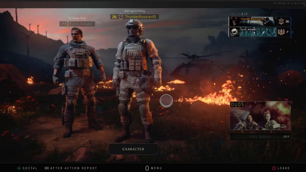 BLACKOUT LIVE GAMEPLAY w/ ThunderRooster81! Black OPS 4 battle royale Still chasing the 1st SOLO DUB