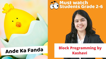 Code.org Projects for Kids | Coding for Beginners | Ande ka Fanda | Coding Blocks Junior