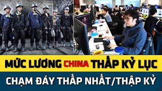300 Triệu Dân China đổ xô mua vé số do lương toàn dân cắt giảm, Thu nhập GDP đầu người thấp kỷ lục..