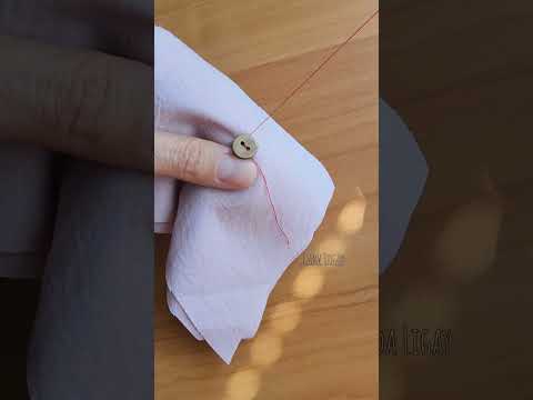 How to sew on a button easily and simply?!