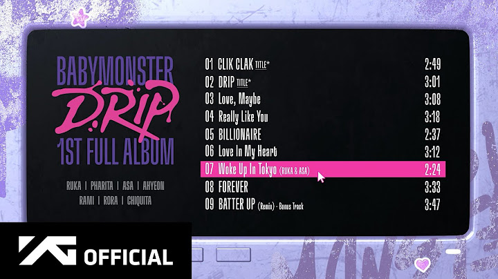 BABYMONSTER - ‘Woke Up In Tokyo (RUKA & ASA)’ (Official Audio)