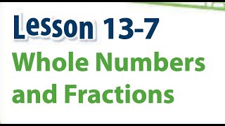 3rd Grade Math 13-7 Pages 709-711