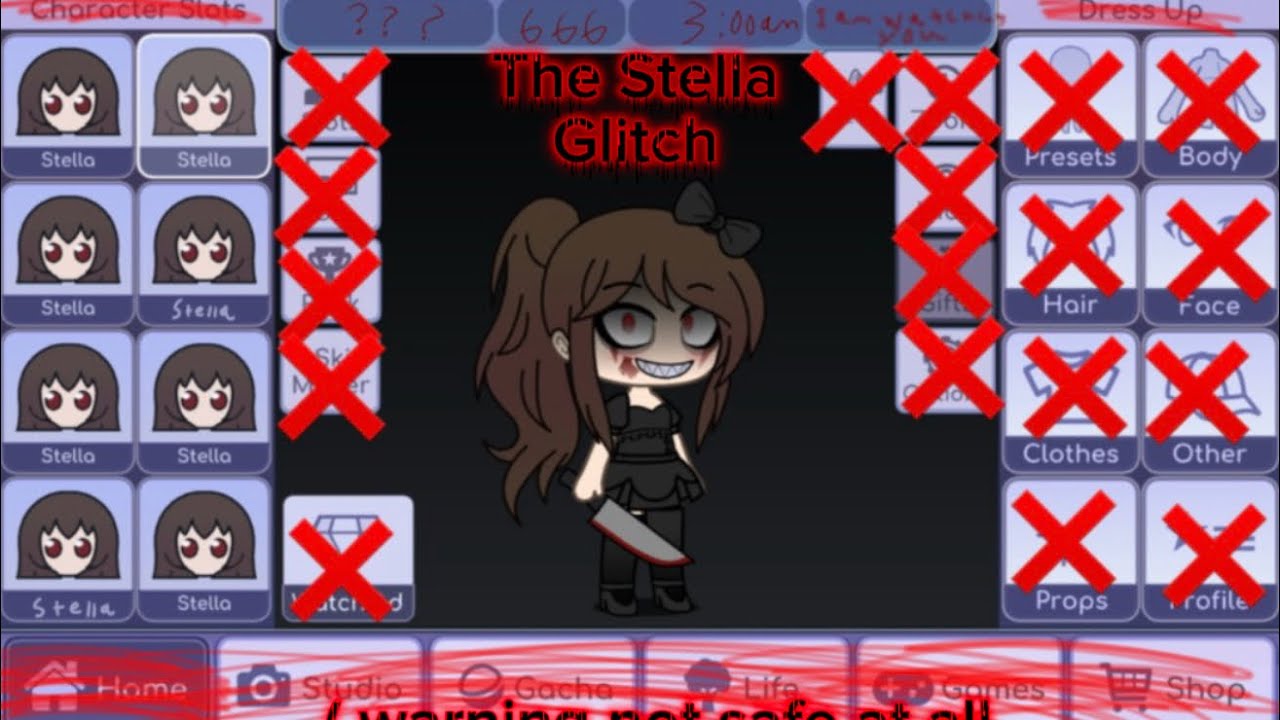 The Stella glitch ( Gacha life )