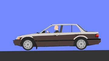 honda 1990s crash test algodoo 100 km