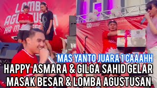 Download Lagu HAPPY ASMARA \u0026 GILGA SAHID BAGIKAN HADIAH LOMBA AGUSTUSAN. MASAK BESARNYA KEREN MP3 Download Lagu HAPPY ASMARA \u0026 GILGA SAHID BAGIKAN HADIAH LOMBA AGUSTUSAN. MASAK BESARNYA KEREN MP3