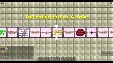 [YBA] I GOT A LUCKY ARROW FROM ARCADE