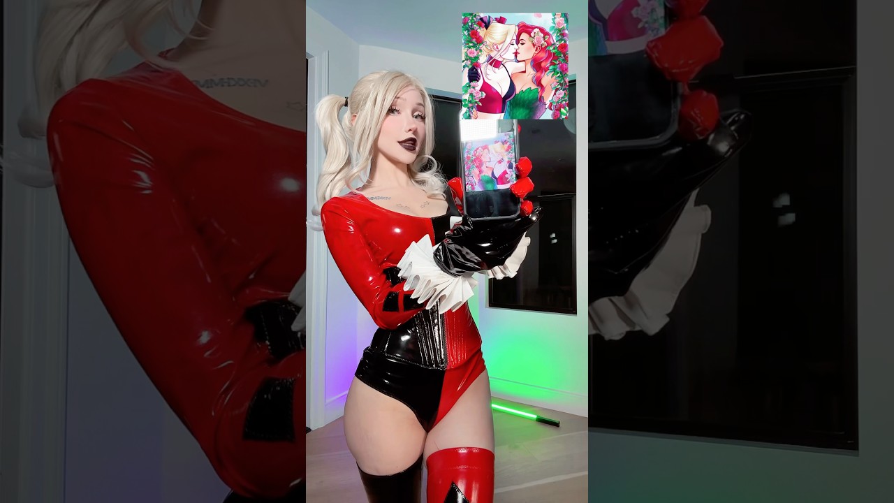 This could be us 😍🙈 #harleyquinn #poisonivy #harlivy #cosplay