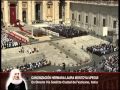 Ceremonia de Canonización de la Madre Laura Montoya, en El Vaticano