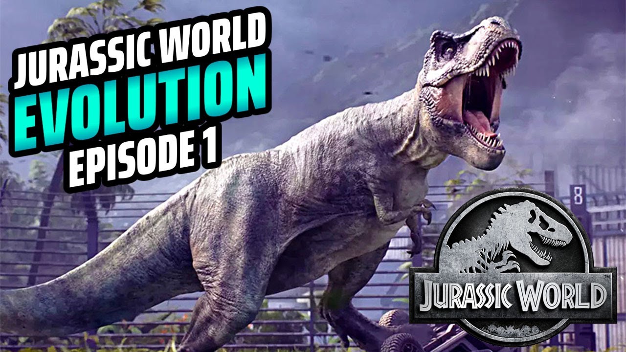 Jurassic World Evolution Episode 1 Welcome to Jurassic Park! - YouTube
