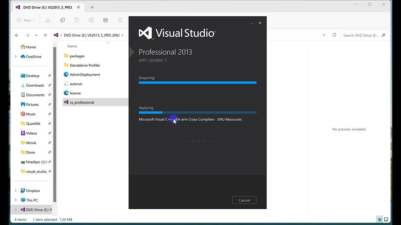 How to install Visual Studio 2013 In Window 11 YouTube