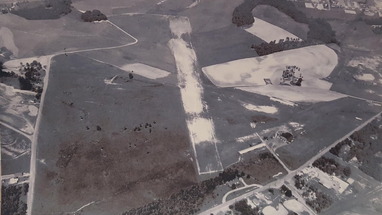 Monroe's First Municipal Airport FTHVN 845 YouTube