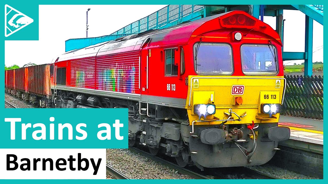 Trains at Barnetby 03/06/2022