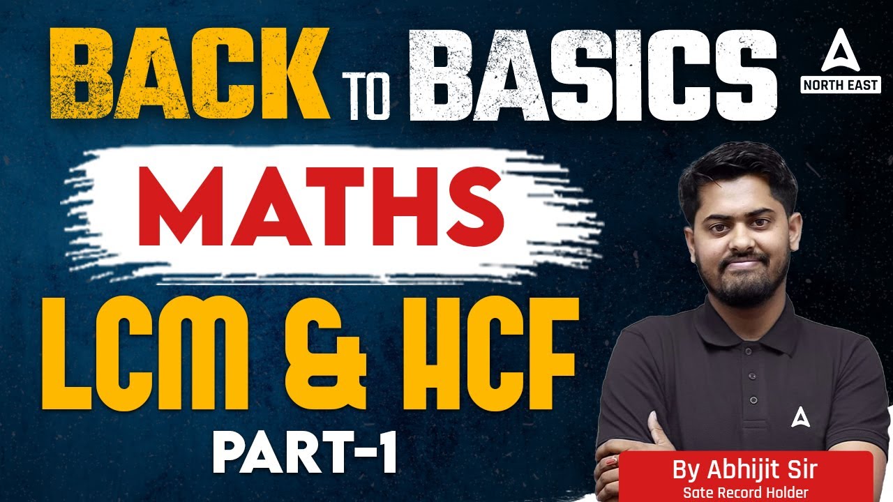 LCM and HCF Assamese | Maths for Competitive Exams 2024 | Maths by Abhijit Sir