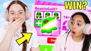 ADOPT ME TRADING CHALLENGE To Get Our Dream Pets! (Roblox)