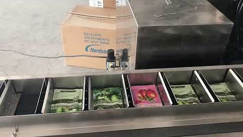 YL-60 Automatic Cartoning Machine for 6 sachets into carton which carton bottom flap is auto-locked
