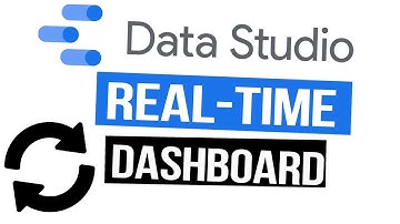 How to create Google Data Studio Real-Time Dashboard