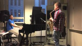 Alex Shumihin &amp; Anton Morozov   Happy Birthday Sax &amp; Piano Funk Cover