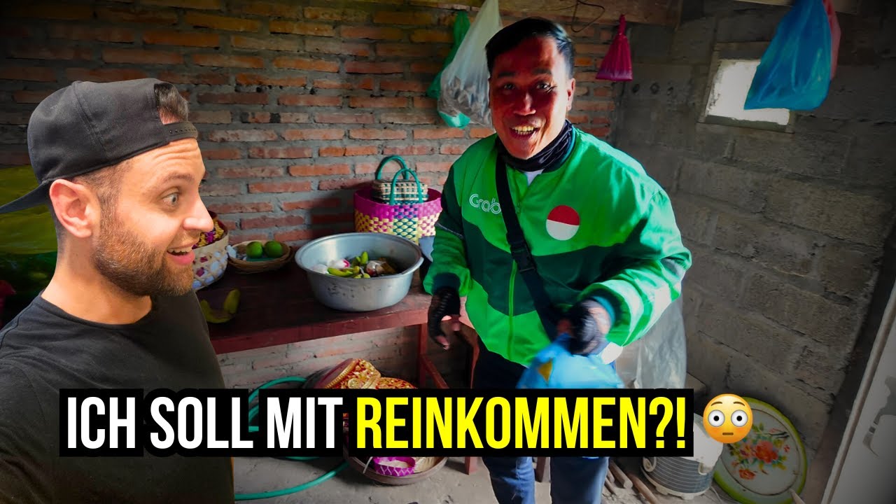 Er zeigt mir plötzlich SEIN ZUHAUSE – mitten im Bali-Dschungel 😳