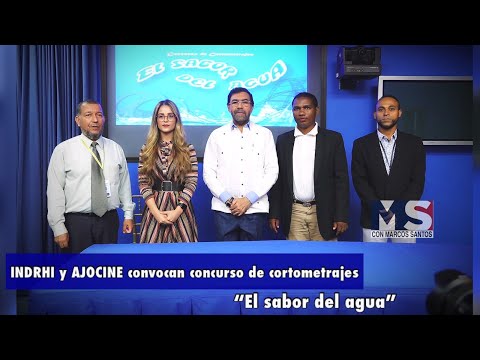 INDRHI y AJOCINE convocan concurso de cortometrajes “El sabor del agua”
