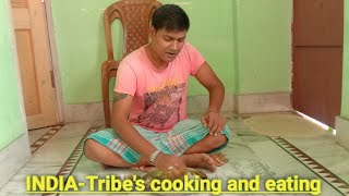 Eggplant curry || Bitter Gourd ||Santali tribe women's cooking