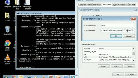 Set JDK path in window 7 | Java path