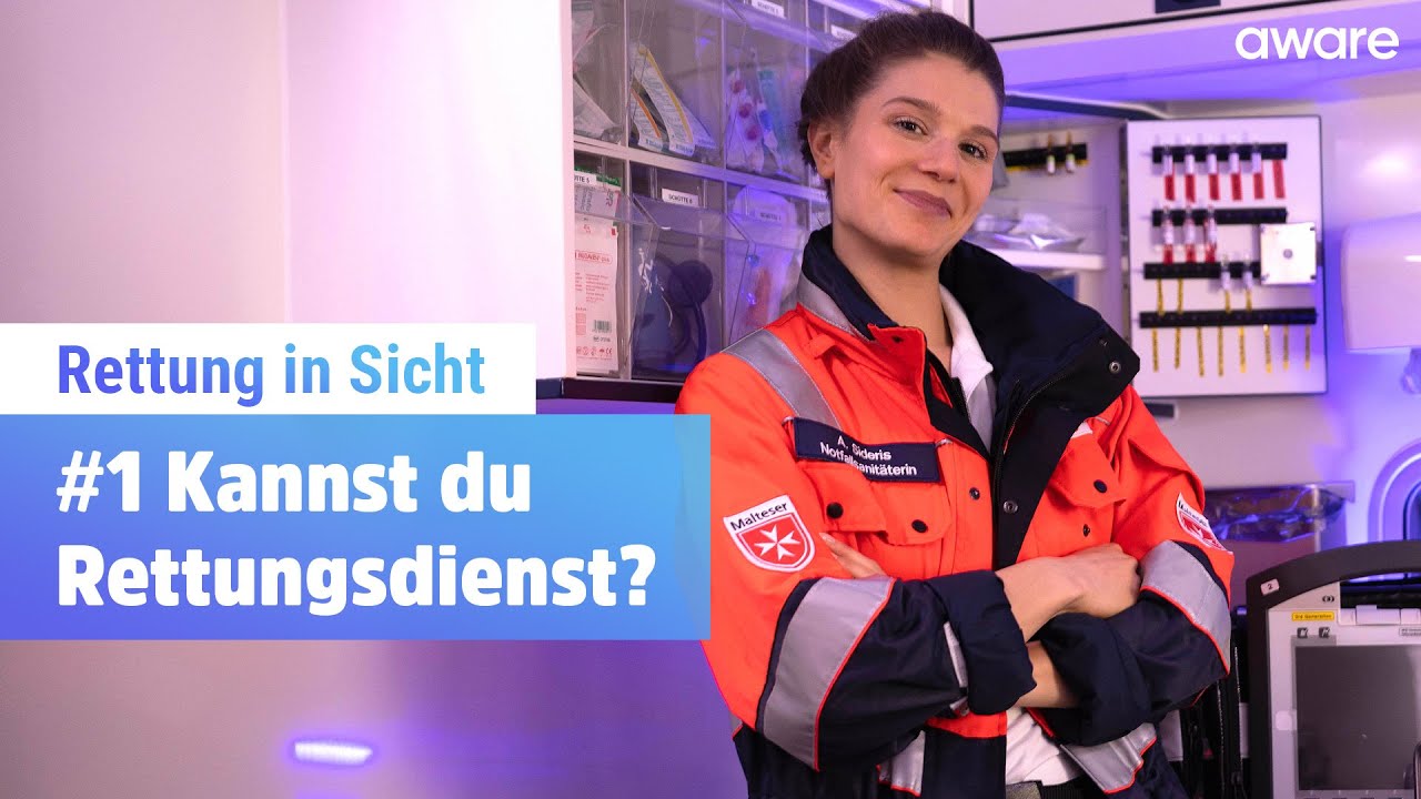 Rettungssanitäter Ausbildung - Voraussetzungen für die Anmeldung