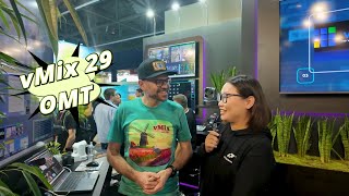 Celebrity vMix 29 with Open Media Transport (OMT) Demo – Exclusive from IBC 2025 Net Worth