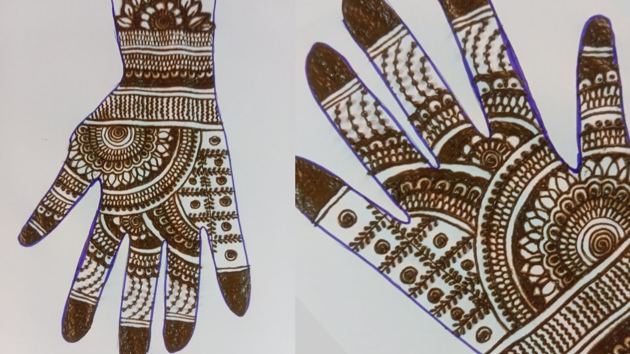 Bridal mehndi design ❤️