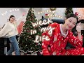 week in my life vlog: christmas gifts, quality time with loved ones, bye 2020