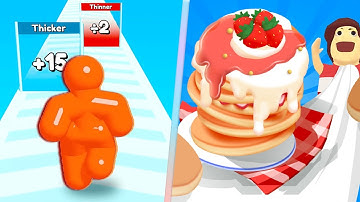 Tall Man Run Vs Pancake Run All Level Gaming Mobile Walkthrough Game Alltrailers iOS,Android RLKI8GP