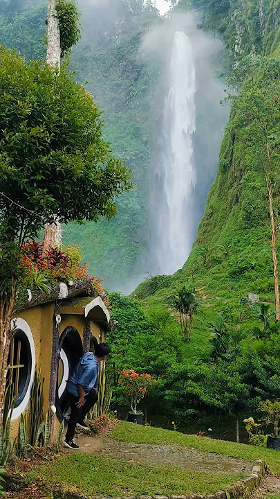 Curug Terkeren di cianjur - sperti di negeri dongeng #airterjuncitambur #rumahkangjajang #cianjur