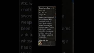 Double Sonic Slash - Lineage 2 skill