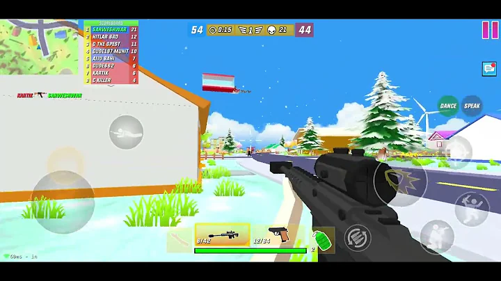 My sniper 8x new record dude theft wars