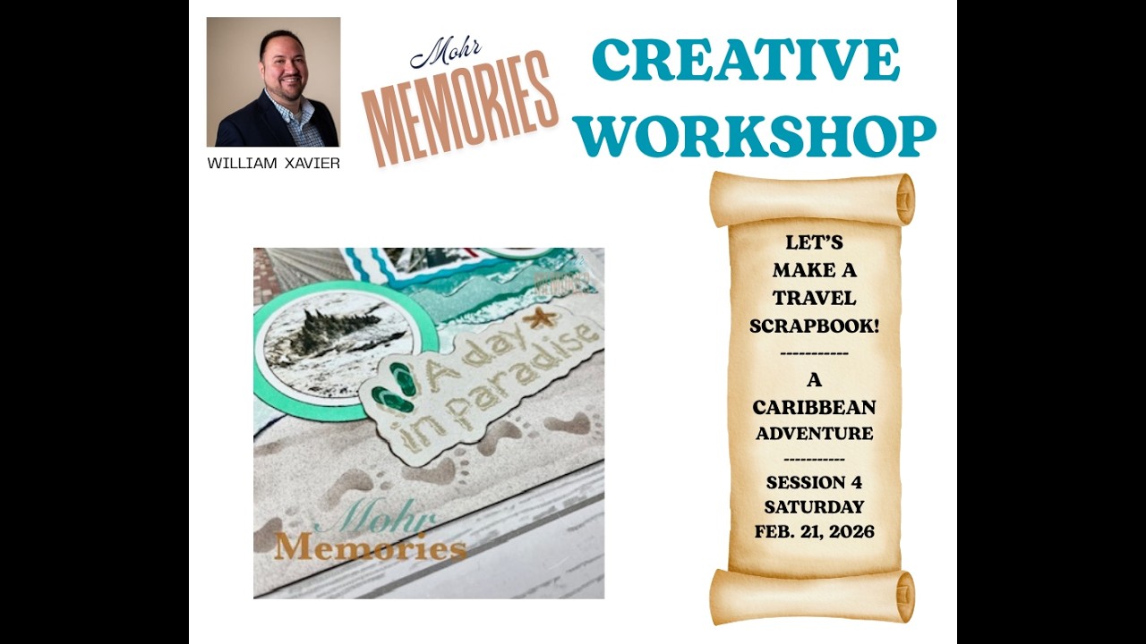 Caribbean Adventure Scrapbook - Port of Call: Half Moon Cay