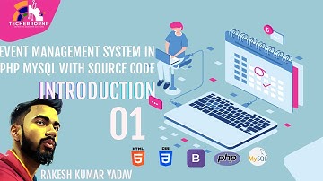 Event Management System in PHP MySQL with Source Code